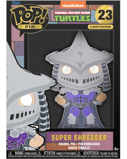 Funko Pop Pin Teenage Mutant Ninja Turtles Super Shredder