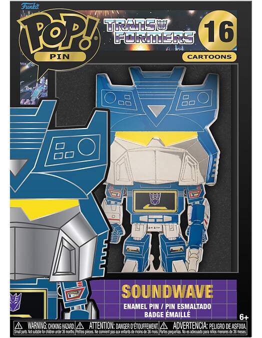 Funko Pop Pin Transformers Soundwave