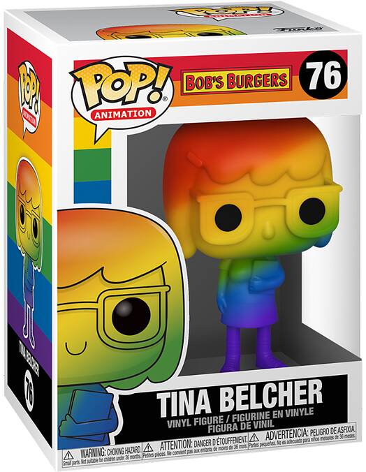 Funko Pop Pride Bobs Burgers Tina Belcher