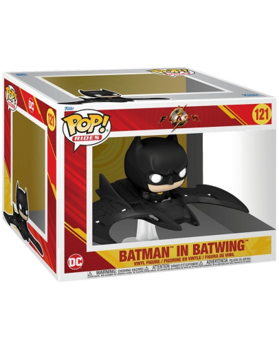 Funko Pop Rides The Flash Batman in Batwing