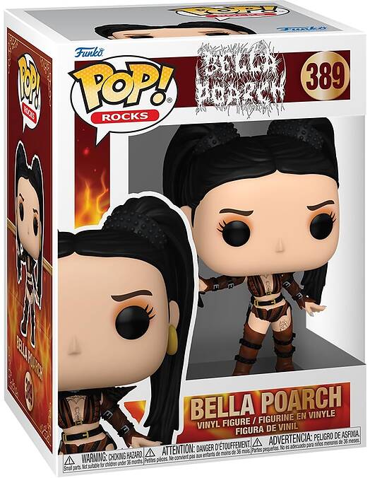 Funko Pop Rocks Bella Poarch Inferno