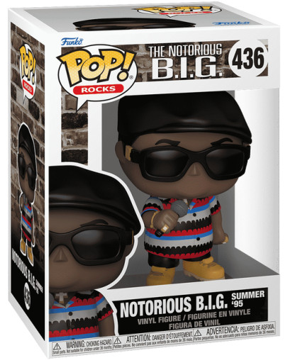 Funko Pop Rocks Notorious B.I.G. Summer 95
