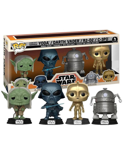 Funko Pop Star Wars Concept Series 4PK