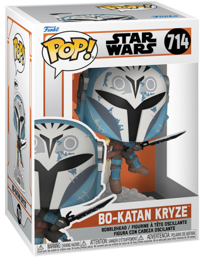 Funko Pop Star Wars The Mandalorian Bo-Katan with Darksaber and Jet Pack