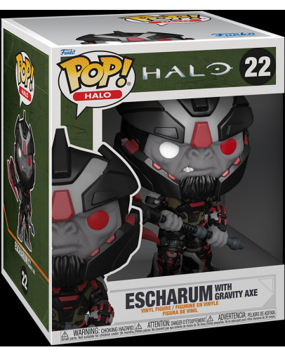 Funko Pop Super Halo Infinite Escharum with Axe