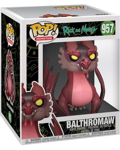 Funko Pop Super Rick & Morty 15cm Balthromaw