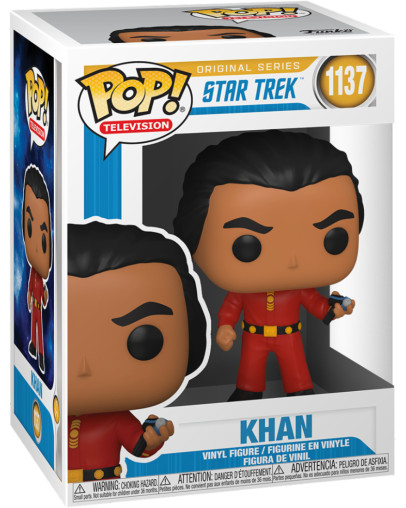 Funko Pop Television Star Trek Khan