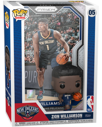 Funko Pop Trading Cards Zion Williamson