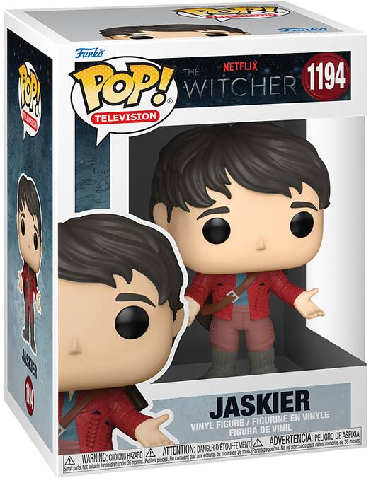 Funko Pop TV The Witcher Jaskier Red Outfit