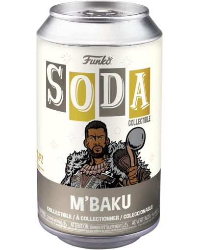 Funko Soda Black Panther MBaku with Chase