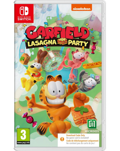 Garfield Lasagna Party - koda v škatlici (SWITCH) Garfield Lasagna Party - koda v škatlici (SWITCH)