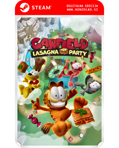 Garfield Lasagna Party - Steam koda brez škatlice (WINDOWS PC)