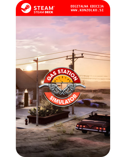 Gas Station Simulator - Steam koda brez škatlice (WINDOWS PC | STEAM DECK)