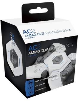 Gioteck AC-2 Ammo Clip dvojna polnilna postaja za PS5 kontrolerja