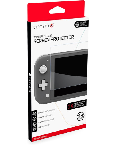 Gioteck Premium 9H zaščitno steklo za Nintendo Switch Lite