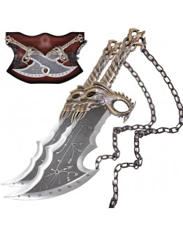 God of War Blades of Chaos (okrasna replika)