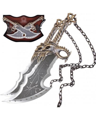 God of War Blades of Chaos (okrasna replika)