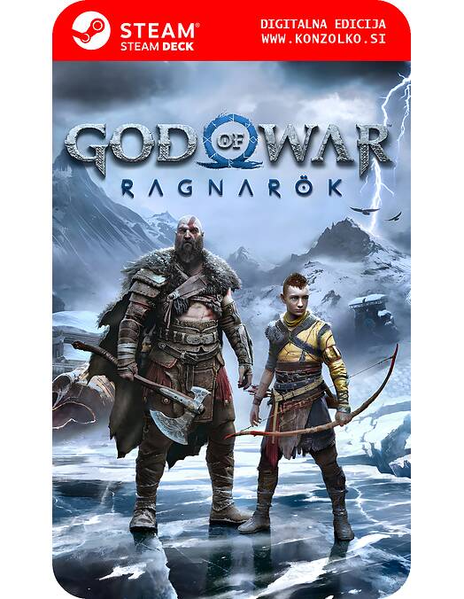 God of War Ragnarok - Steam koda brez škatlice (WINDOWS PC | STEAM DECK)