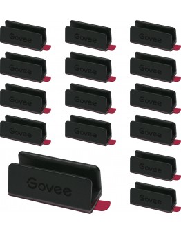 Govee Neon Rope Light 2 sponke črne barve 20 kosov