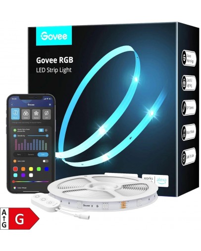 Govee RGB LED trak dolžine 5 metrov Govee RGB LED trak dolžine 5 metrov