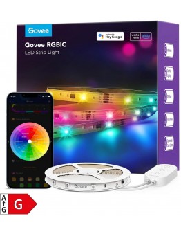 Govee RGBIC Basic Wi-Fi in Bluetooth LED trak dolžine 10 metrov
