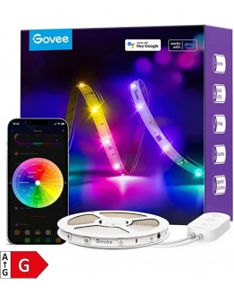 Govee RGBIC Basic Wi-Fi in Bluetooth LED trak dolžine 5 metrov