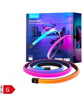 Govee RGBIC LED neonski svetlobni trak za dekoracijo mize dolžine 3 metre