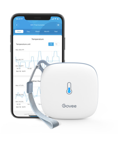Govee Wi-Fi termometer in higrometer Govee Wi-Fi termometer in higrometer