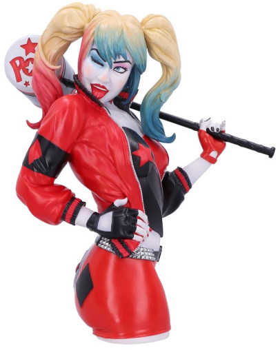 Harley Quinn doprsni kip 30 cm Nemesis Now