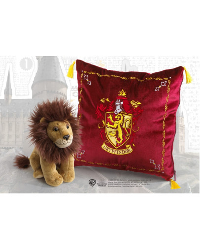 Harry Potter Gryffindor maskota in blazina plišasta igrača Noble Collection