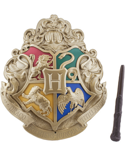 Harry Potter Hogwarts Crest namizna svetilka z daljincem Paladone