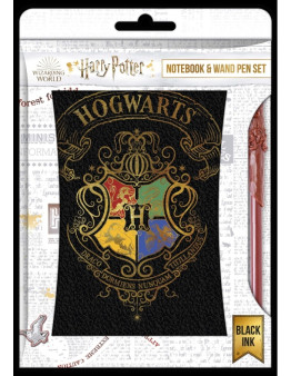 Harry Potter komplet beležka & pisala Colourful Crest Blue Sky