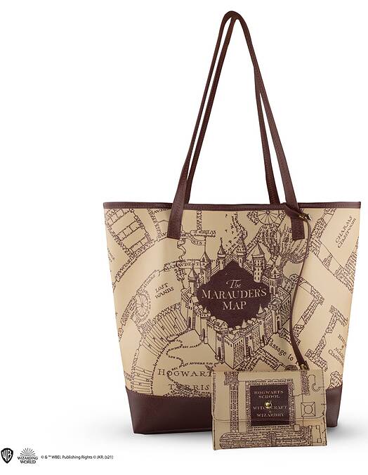 Harry Potter Marauders Map nakupovalna torba Cinereplicas