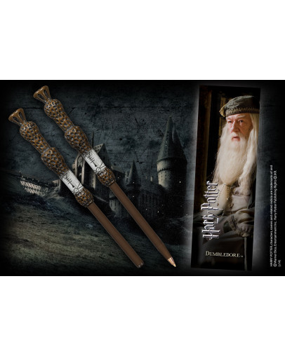 Harry Potter pisalo in kazalka Dumbledorjeva palica Noble Collection