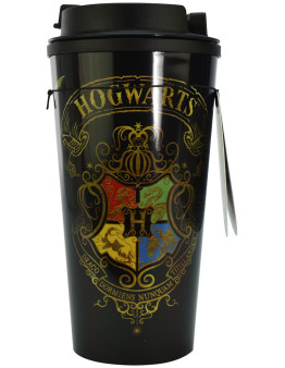 Harry Potter potovalna skodelica z grbom Bradavičarke Blue Sky