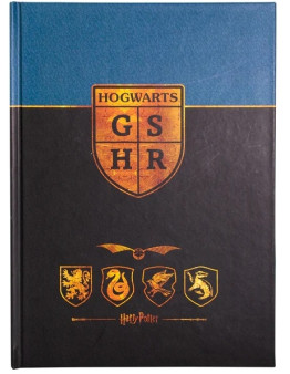 Harry Potter premium beležka A5 120 strani Blue Sky