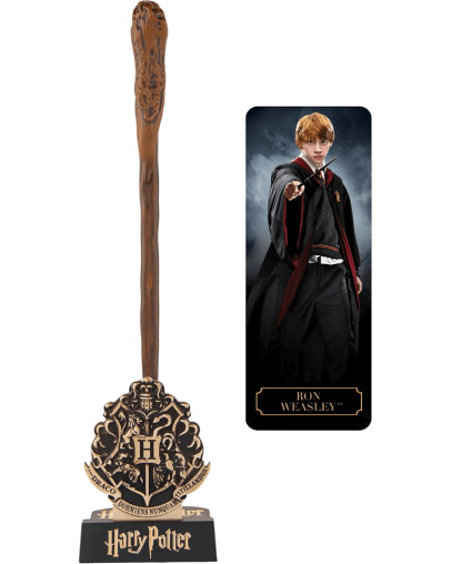Harry Potter Ron Weasley pisalo s stojalom Cinereplicas