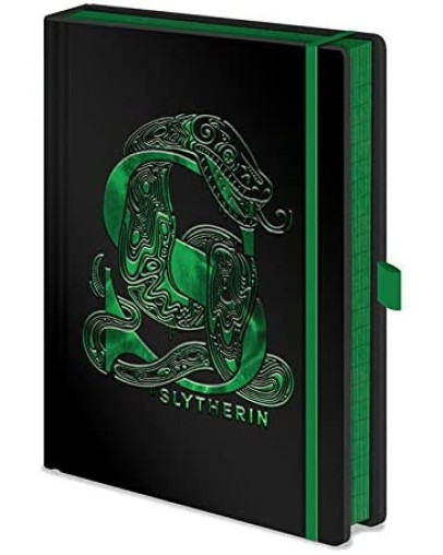 Harry Potter Slytherin Foil premium A5 beležka Pyramid
