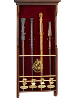Harry Potter stojalo za štiri čarobne palice Noble Collection