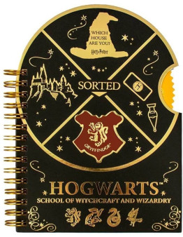 Harry Potter vrtljiva beležka Blue Sky