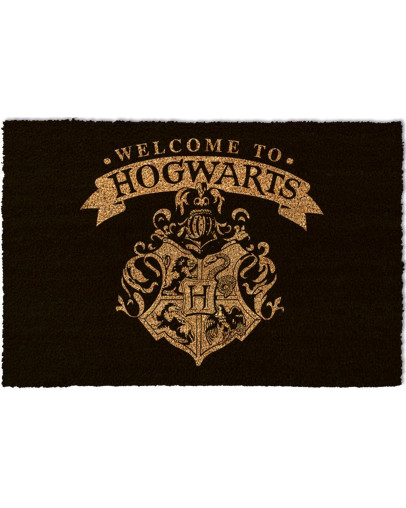 Harry Potter Welcome to Hogwarts predpražnik 37 x 55 cm Pyramid