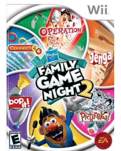Hasbro Family Game Night 2 (WII) - rabljeno