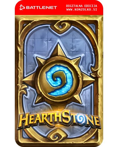 HearthStone Heroes of WarCraft 5x Booster Pack dodatek za igro - Battle.net koda brez škatlice (WINDOWS PC)