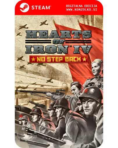 Hearts of Iron 4 No Compromise, No Surrender dodatek za igro - Steam koda brez škatlice (WINDOWS PC)