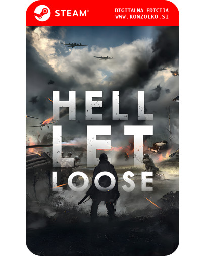 Hell Let Loose Deluxe Edition - Steam koda brez škatlice (WINDOWS PC)
