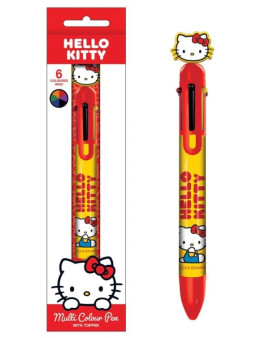 Hello Kitty Favourite Things večbarvni kemični svinčnik Pyramid