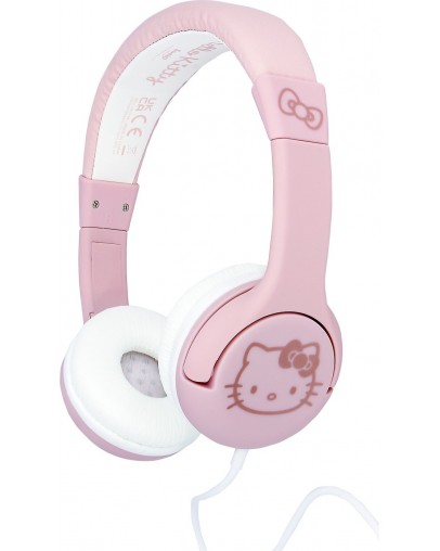 Hello Kitty otroške žične slušalke v rožnato zlati barvi za PS5 & PS4 & Xbox & Switch & PC & mobilne naprave OTL