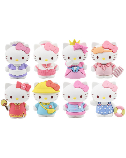 Hello Kitty zbirateljska figura presenečenja Dress Up Diary kolekcija Yume