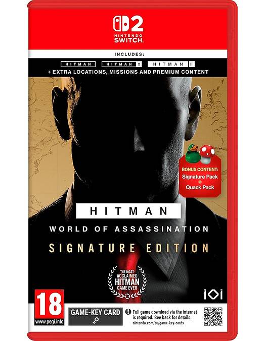 Hitman World of Assassination Signature Edition (SWITCH 2) - rabljeno