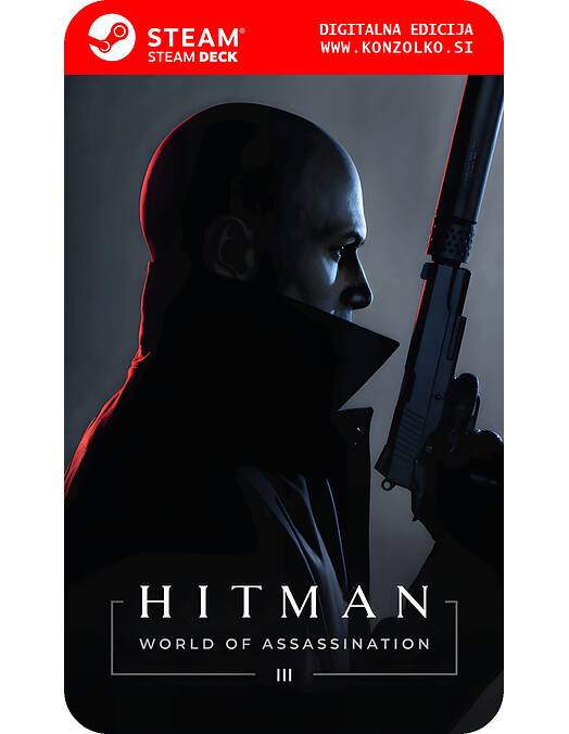 Hitman World of Assassination - Steam koda brez škatlice (WINDOWS PC | STEAM DECK)